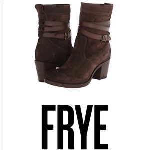 FRYE women Jane strappy short boot